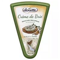 Alouette Spread, Garlic & Herbs Creme De Brie Cheese, 5 Ounce