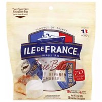 Ile De France Mini Le Brie Bites, 4.4 Ounce