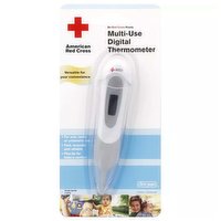 Red Cross Thermometer, Multi-Use Digital, 1 Each