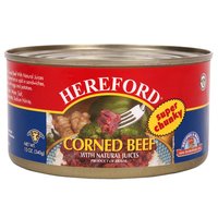 Hereford Super Chunky Corned Beef , 12 Ounce