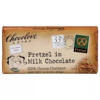 Chocolove Pretzel Milk Chclate, 2.9 Ounce