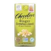 Chocolove Ginger Crystallized in Dark Chocolate, 3.2 Ounce