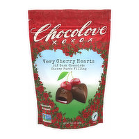 Chocolove Hearts Dark Chocolate Cherry, 7.05 Ounce