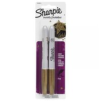 Sharpie Metallic Gold 2/cd, 1 Each