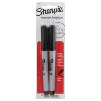 Sharpie Pr Permanent Markers, Precision, Ultra Fine, 2 Each