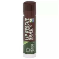 Desert Essence Lip Rescue Therapeutic With Tea Tree Oil, 0.15 Ounce