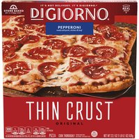 Digiorno Original Thin Crust Pepperoni Pizza, 22.1 Ounce