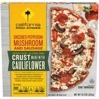 California Pizza Kitchen Cauliflower Crust Pizza, Pepperoni, Mushroom & Sausage, 12.4 Ounce