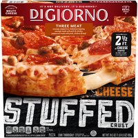 Digiorno Pizza, Cheese Stuffed Crust, 3 Meat, 24.5 Ounce