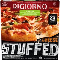 Digiorno Pizza, Cheese Stuffed Crust, Supreme, 26.4 Ounce