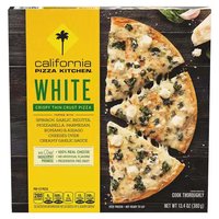 California Pizza Kitchen Thin Crust Pizza, White, 13.4 Ounce