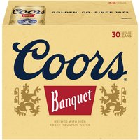 Coors Beer,Cans (Pack of 30), 360 Ounce