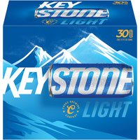 Keystone Light Beer, Cans (Pack of 30), 360 Ounce