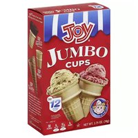 Joy Jumbo Ice Cream Cups, 12 Each