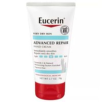 Eucerin Hand Creme, Intensive Repair, Extra-Enriched, 2.7 Ounce