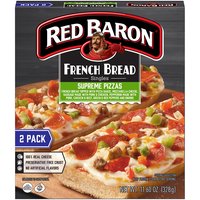 Red Baron French Bread Supreme Pizza, 11.6 Ounce