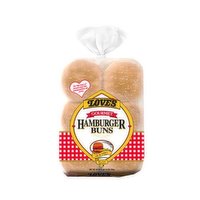 Love's Gourmet Hamburger Buns 12-pack, 28 Ounce