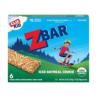 Clif Z Bar Iced Oatmeal Cookie, 7.62 Ounce