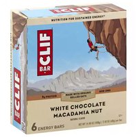 Clif Energy Bar, White Chocolate, Macadamia Nut, 14.4 Ounce