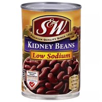 S&W Low Sodium Kidney Beans, 15.25 Ounce