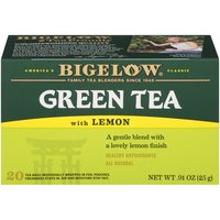 Bigelow Tea, Green Tea with Lemon, 20 Each
