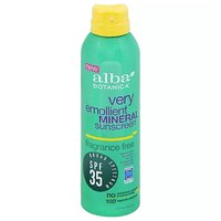 Alba Mineral Sunscreen Spf35, 6 Ounce