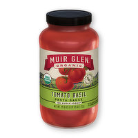 Muir Glen Pasta Sauce Tomato Basil, 23.5 Ounce