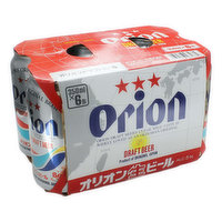 Orion Draft Beer Cans (6-Pack), 2100 Millilitre