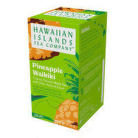 Hawaiian Islands Tea Pineapple Waikiki Black Tea Bags, 20 Each