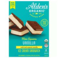 Alden's Organic Mini Ice Cream Sandwich, 16 Ounce