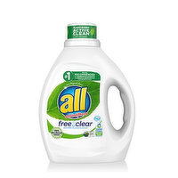 All Free Clear Pure Liquid Laundry Bio-Detergent, 88 Ounce