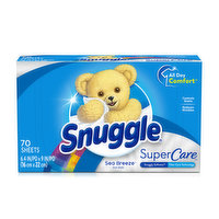 Snuggle Supercare Seabreeze Sheet, 70 Each