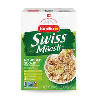 Familia Swiss Muesli No Added Sugar, 29 Ounce