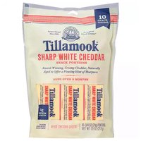 Tillamook Sharp White Cheddar Cheese Snack, 7.5 Ounce