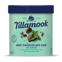 Tillamook Mint Chocolate Chip Ice Cream, 48 Ounce