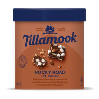 Tillamook Rocky Road Ice Cream, 48 Ounce