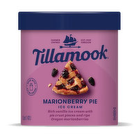 Tillamook Oregon Marionberry Pie Ice Cream, 48 Ounce