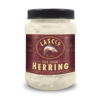 Lascco Herring In Sour Cream, 12 Ounce