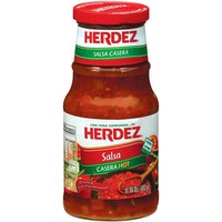 Herdez Salsa, Hot, 16 Ounce
