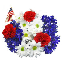 Petite Americana Bouquet, 7-stem, 1 Each