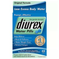 Diurex Water Pills, 42 Each
