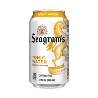 Seagrams Tonic Water, Cans (Pack of 6), 72 Ounce