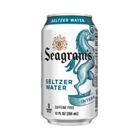 Seagrams Sparkling Seltzer Water, Cans (Pack of 6), 72 Ounce