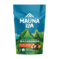 Mauna Loa Dark Chocolate Sea Salt Caramel Macadamia Nuts, 4 Ounce