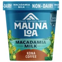 Mauna Loa Macadamia Milk Non-Dairy Ice Cream, Kona Coffee, 16 Ounce