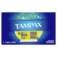 Tampax Tampons Regular Absorbency, Unscented, 10 Each