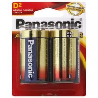 Panasonic Alkaline Plus Power Battery, D, 1 Each