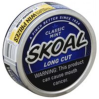 Skoal Long Cut Mint, 1 Each