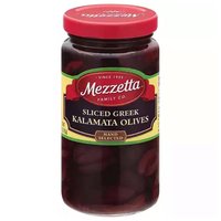 Mezzetta Kalamata Olives, Sliced, Greek , 5.75 Ounce