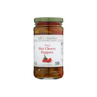 Jeffs Slcd Hot Cherry Peppers, 12 Ounce